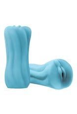 nsnovelties Firefly Yoni Glow-in-the-Dark Masturbator Blue