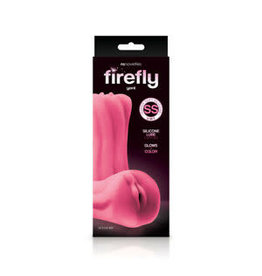 nsnovelties Firefly Yoni Glow-in-the-Dark Masturbator Pink