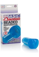 BEADED MASTURBATOR BLUE