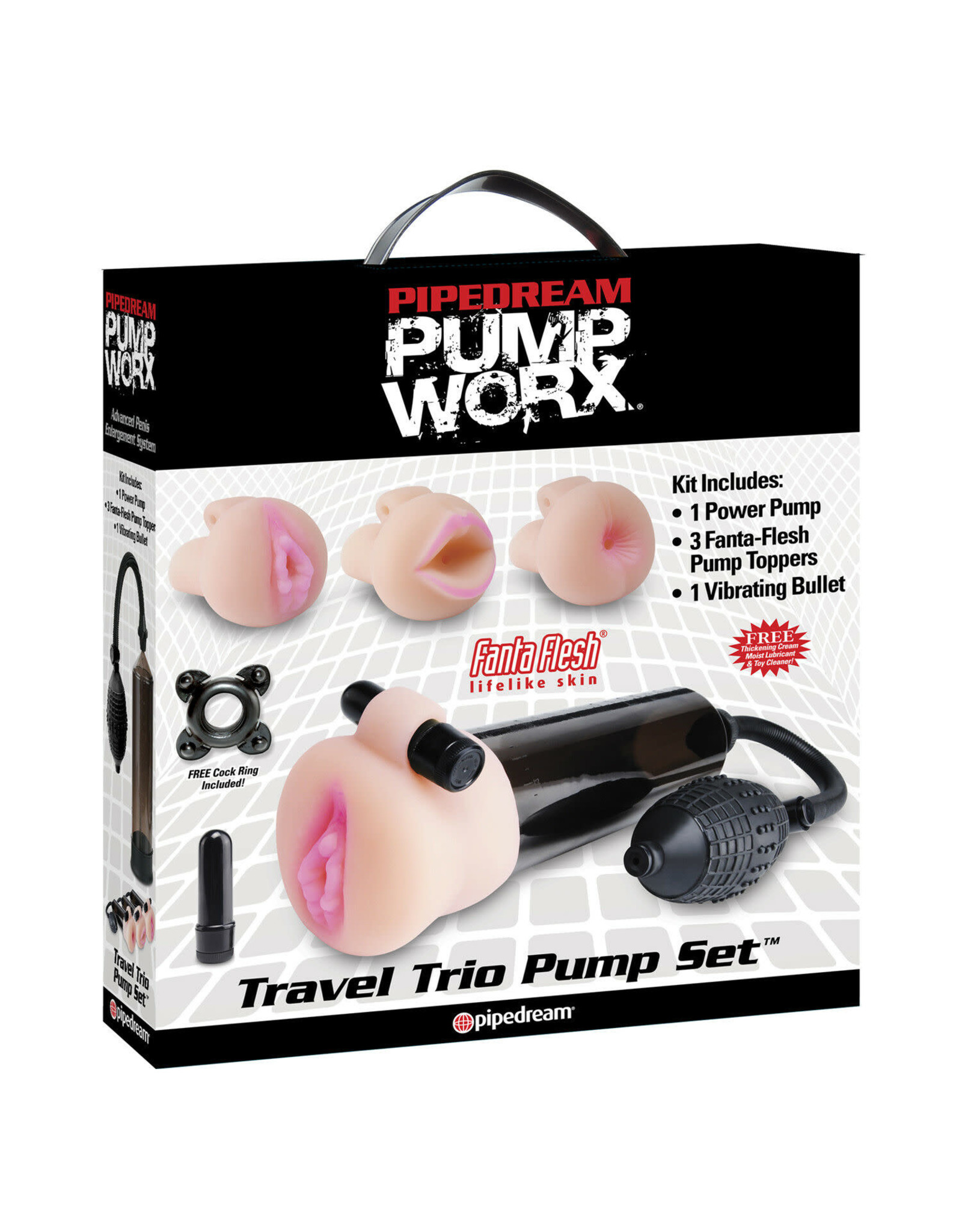 TRAVEL TRIO PUMP SET