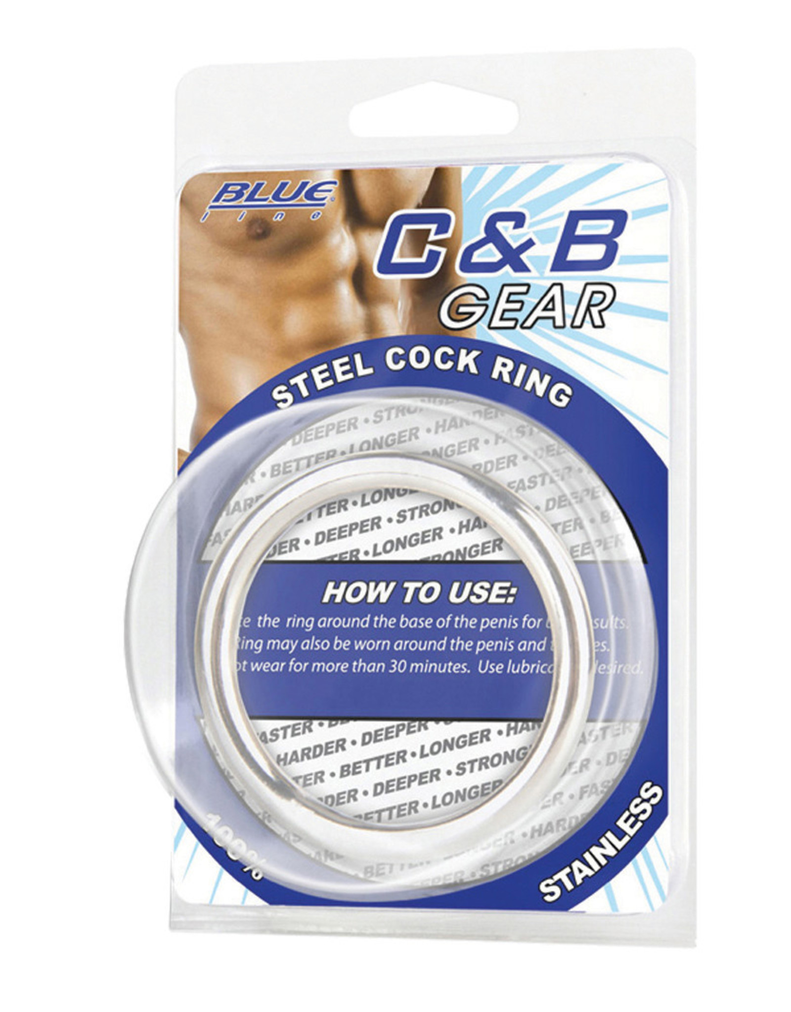 Sir Richards C&B Gear Steel Cock Ring
