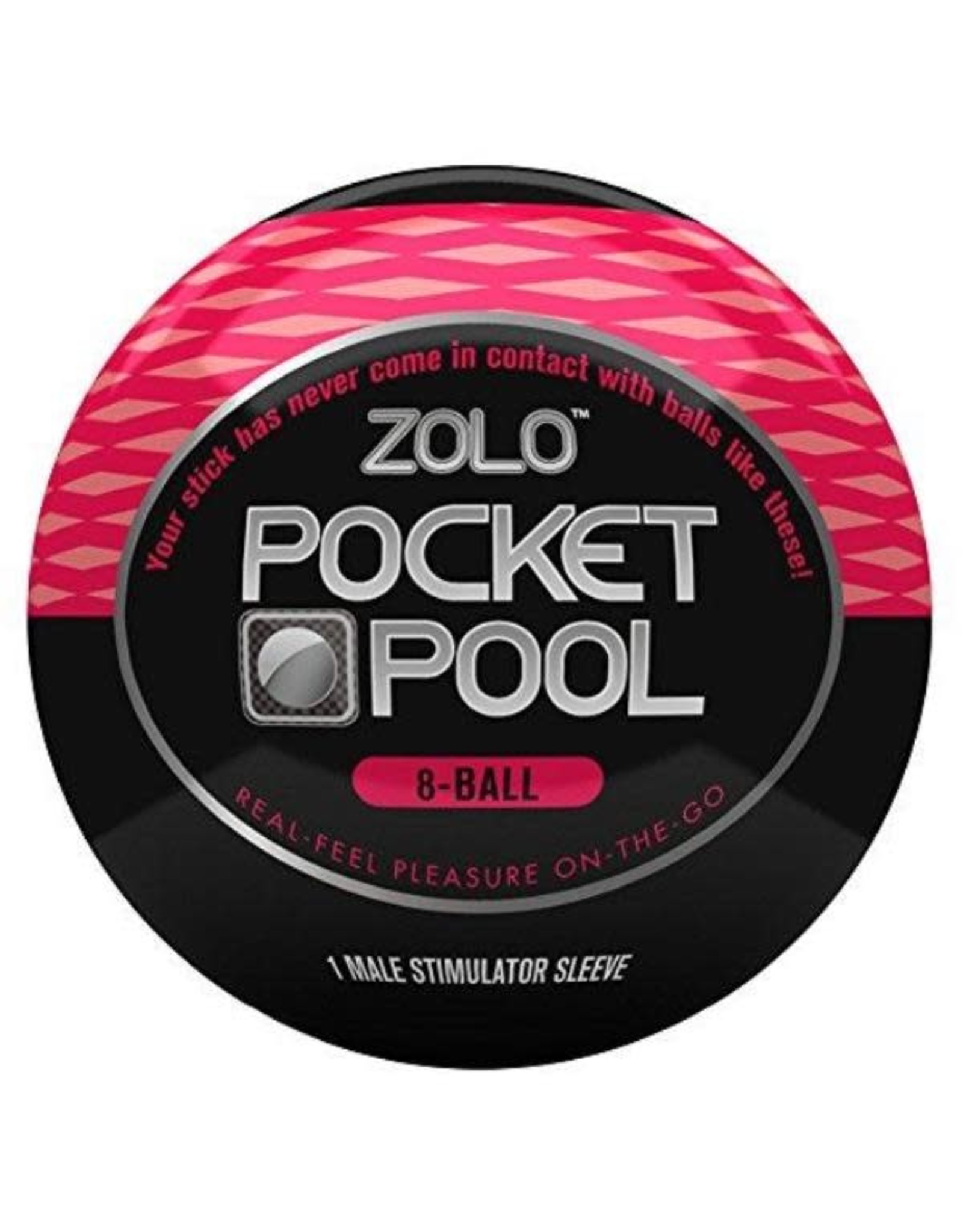 Zolo Pocket Pool 8-Ball Travel Masturbator