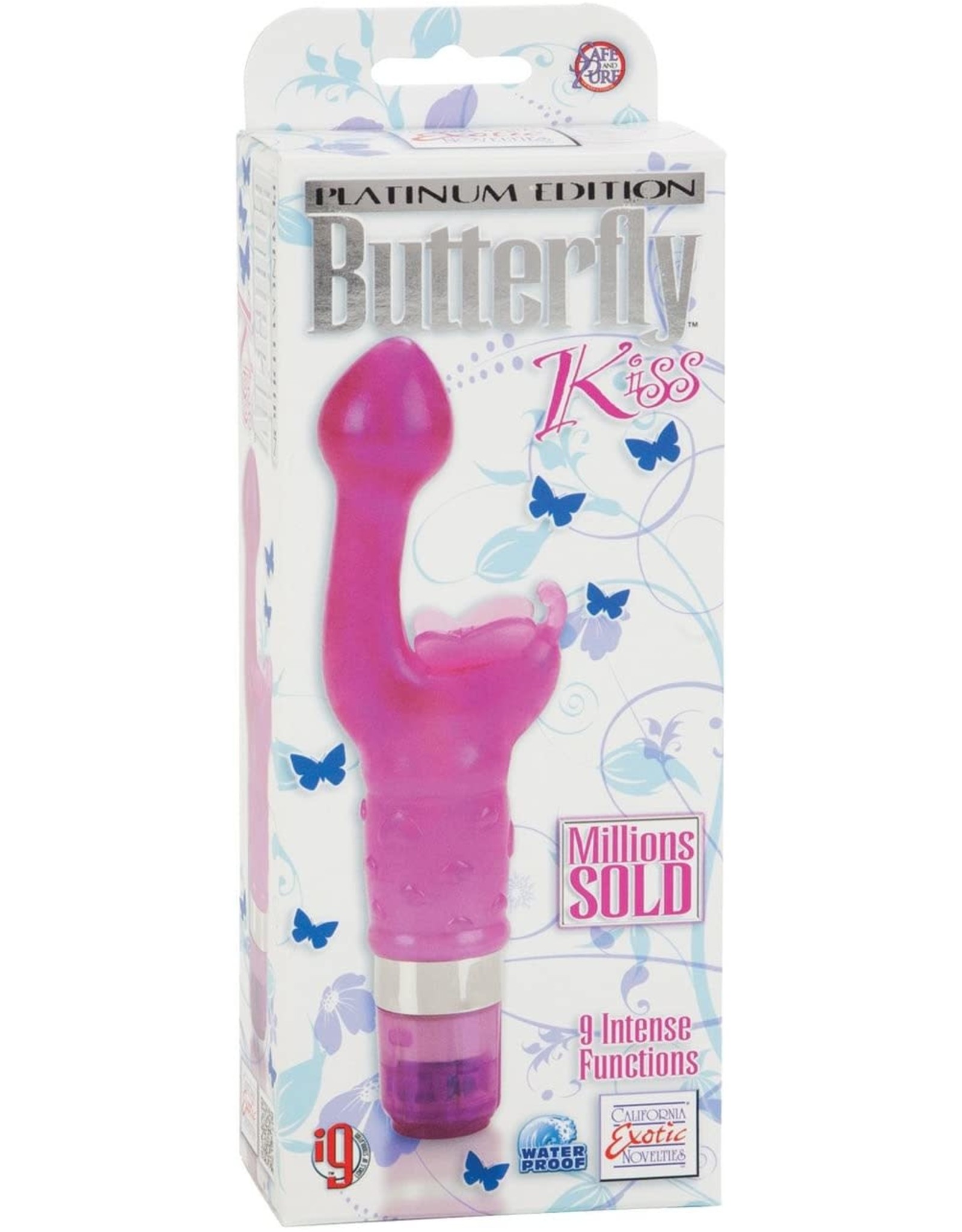 Platinum Butterfly Kiss Pink