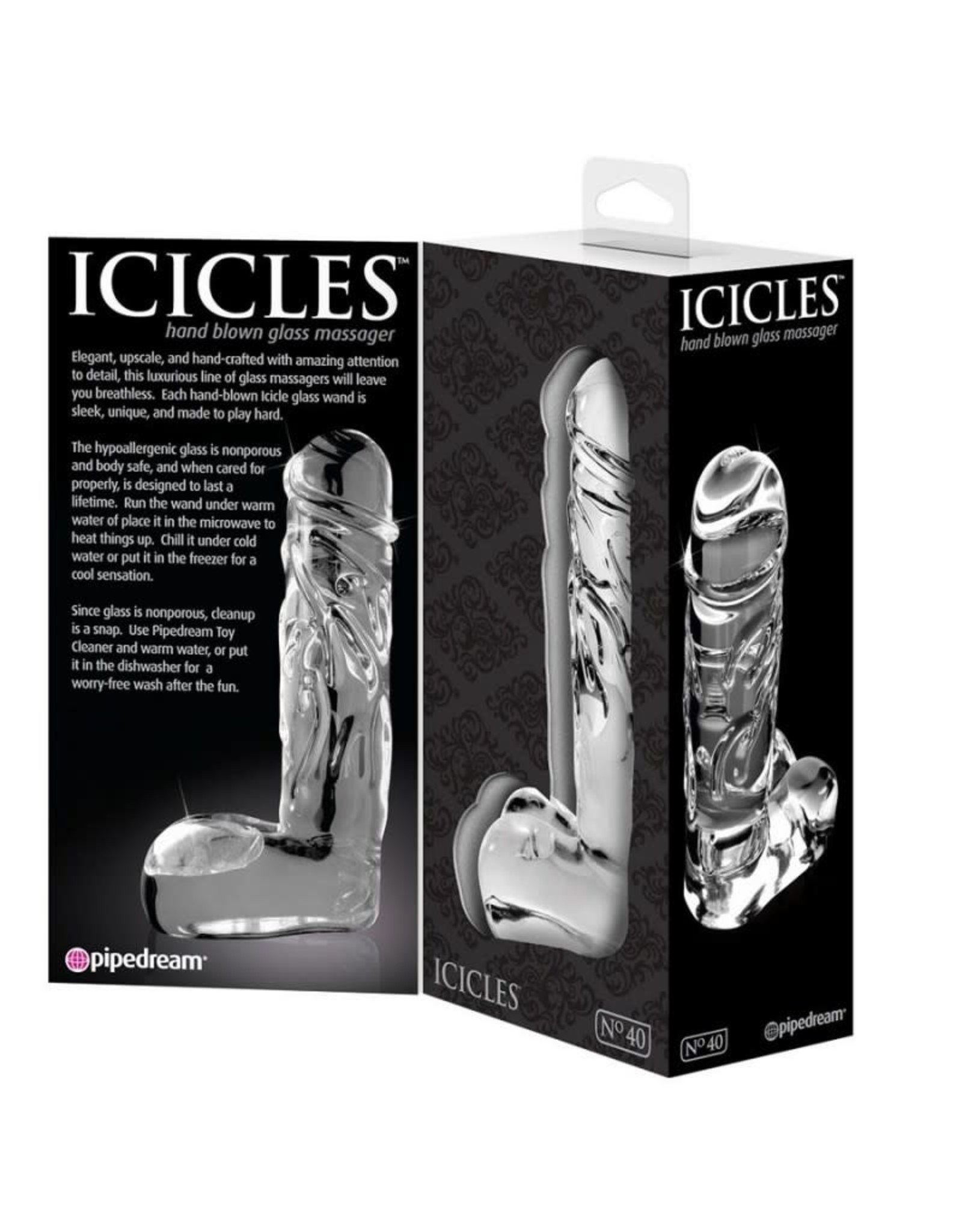ICICLES #40 CLEAR DILDO