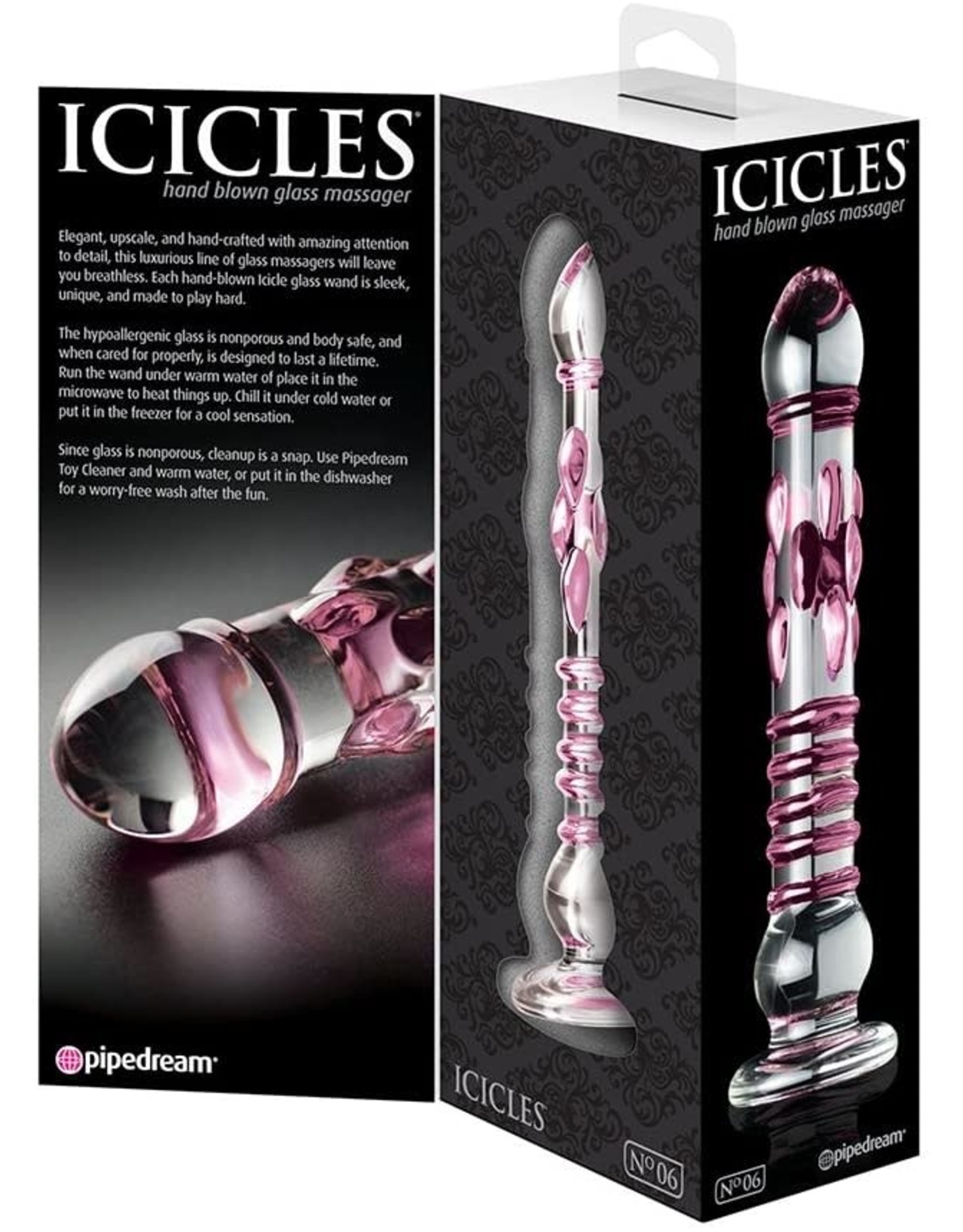 ICICLES #06 CLEAR/PINK