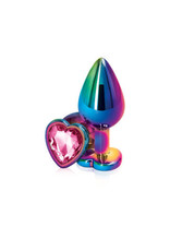 REAR ASSETS RAINBOW HEART PINK