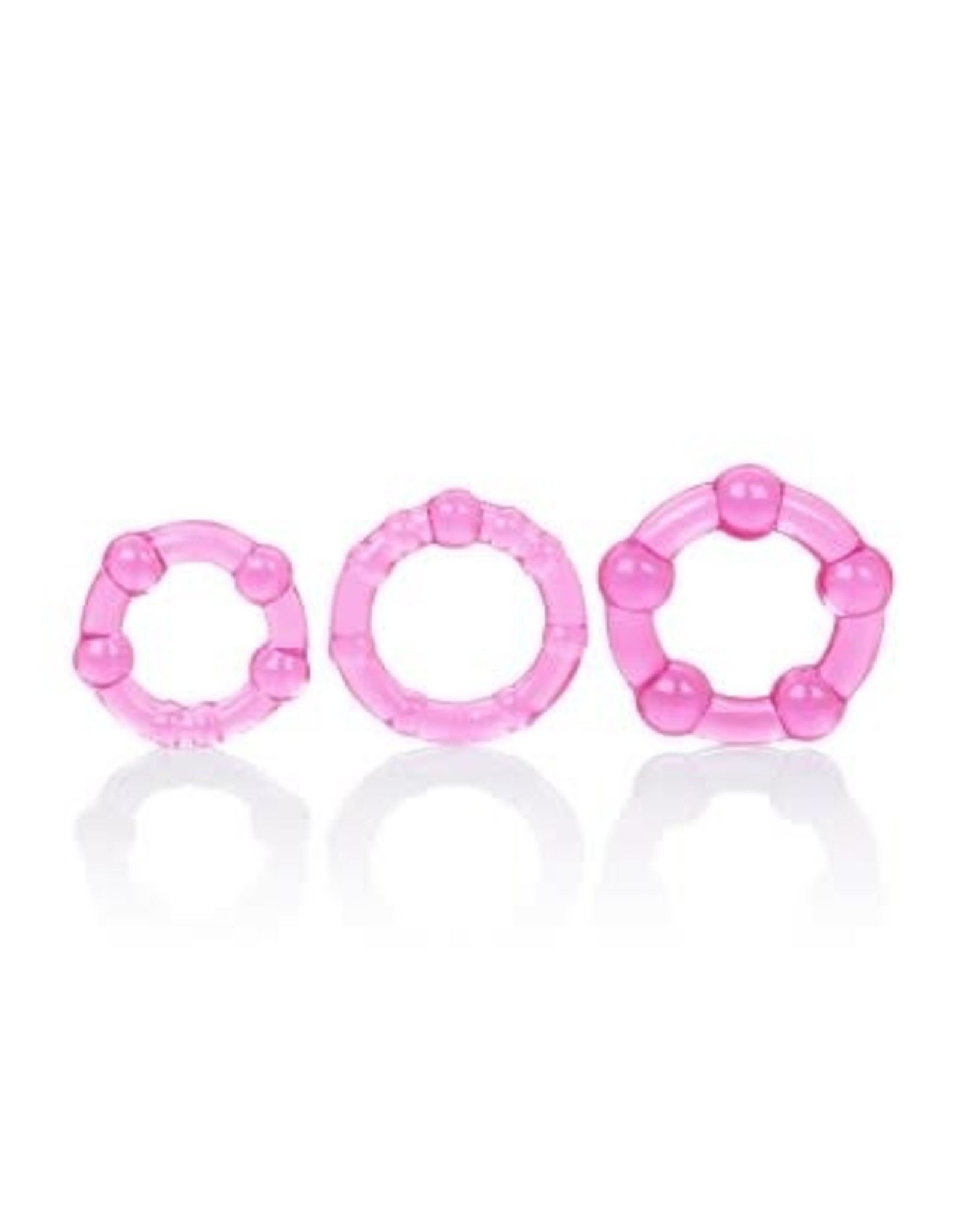 Silicone Island Ring Pink