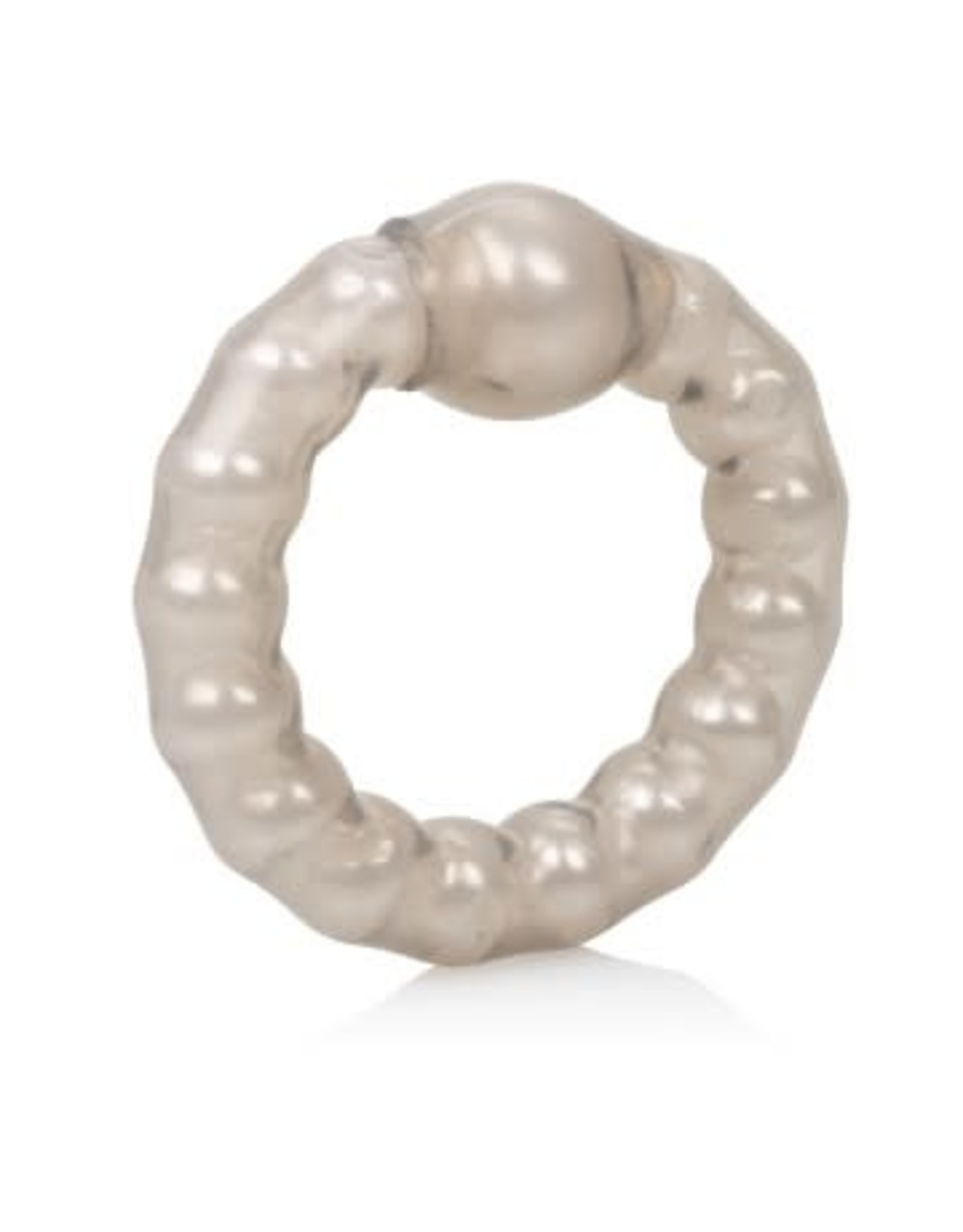 Pearl Beaded Prolong Ring Smoke