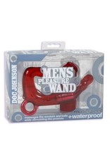 MENS PLEASURE WAND RED