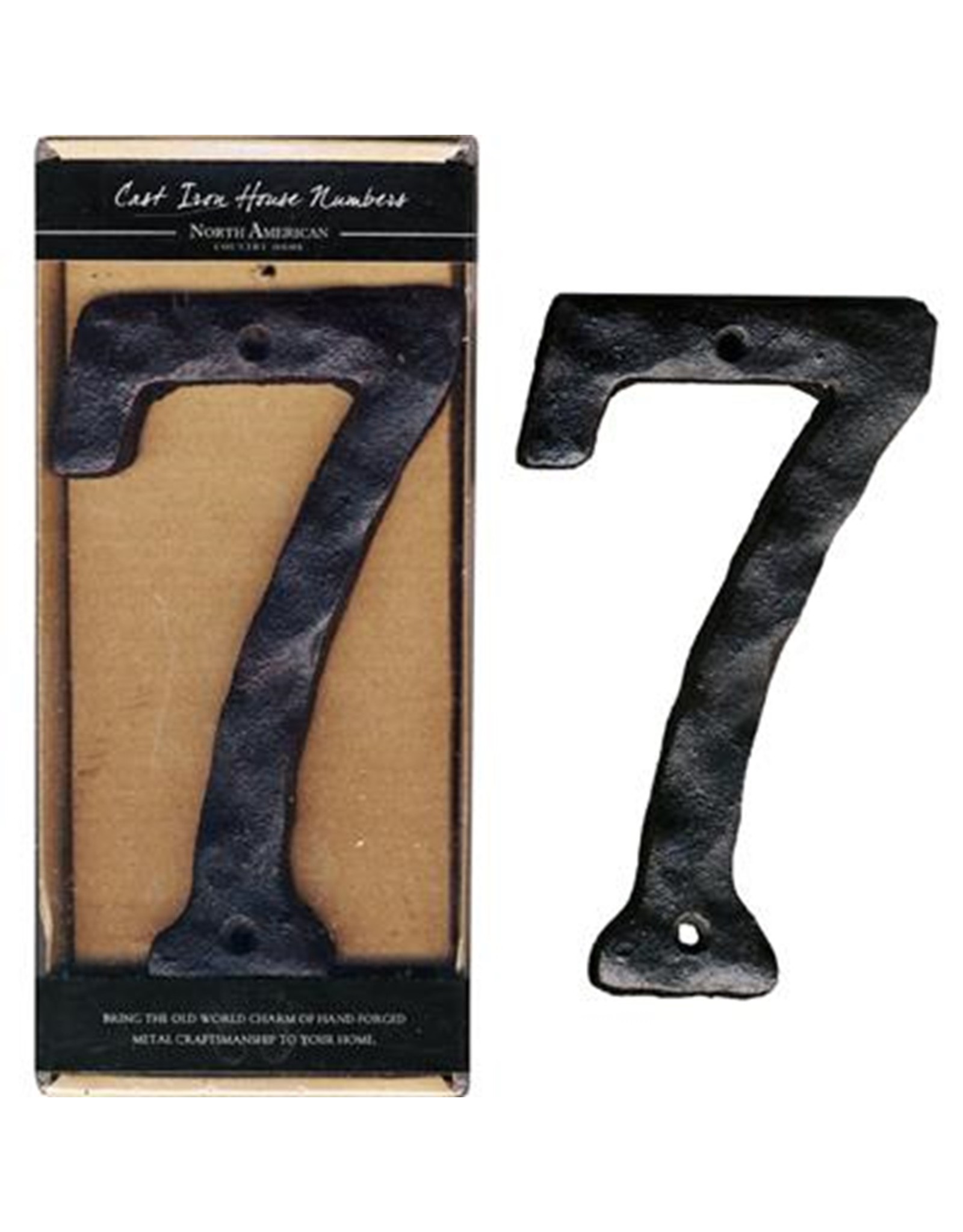 Cast Iron Number 7 - 6"