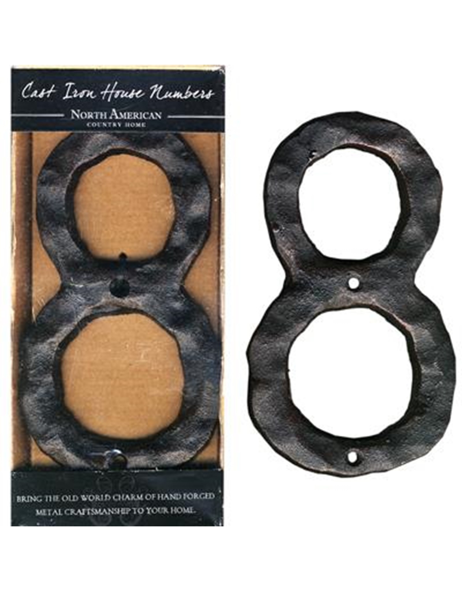 Cast Iron Number 8 - 6"