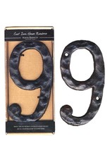 Cast Iron Number 9 - 6"