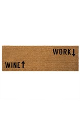 Wine Arrow/Work Arrow - doormat 47"x16"