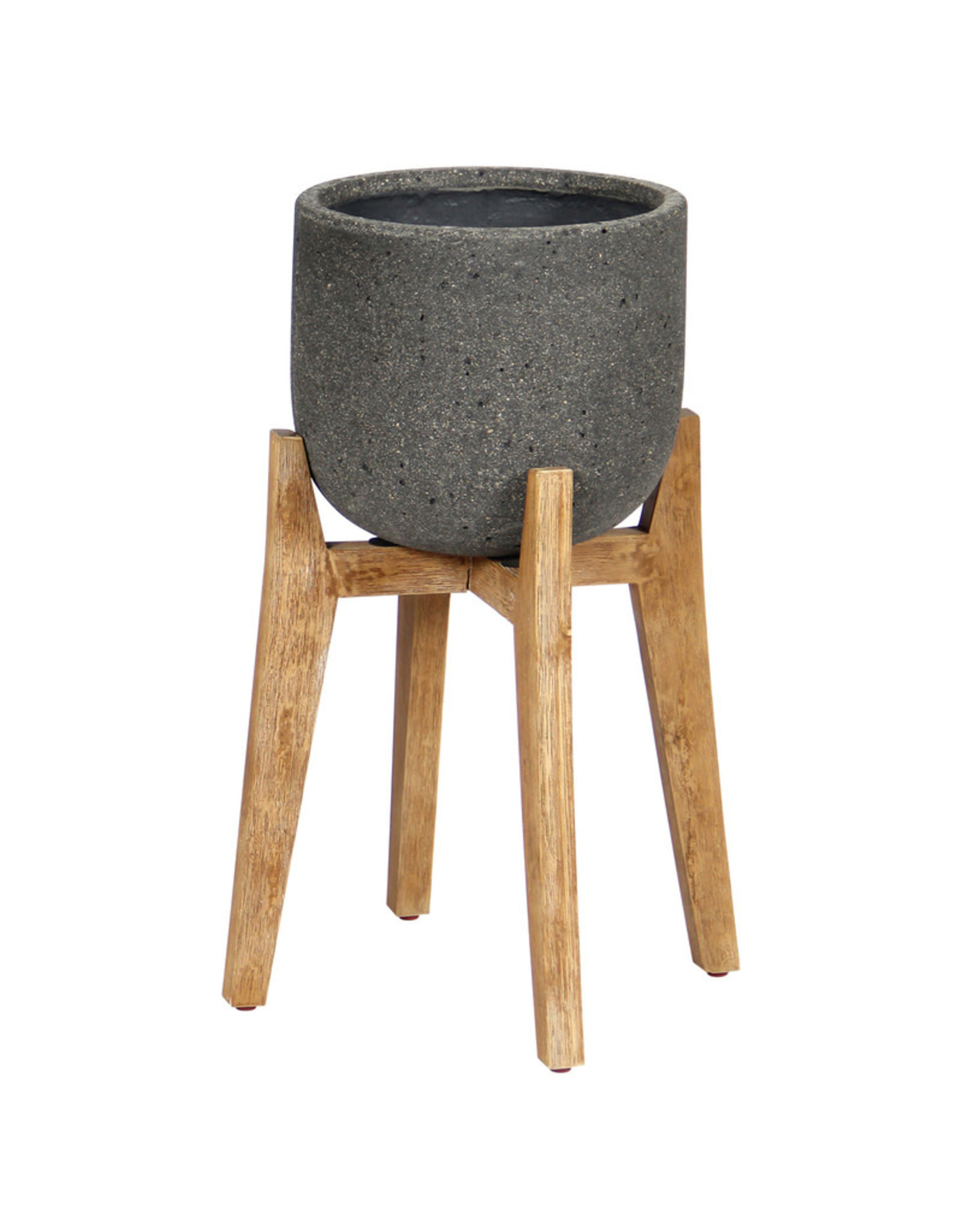 Patio Small Round Standing Pot