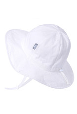Cotton Floppy Hat - White Eyelet