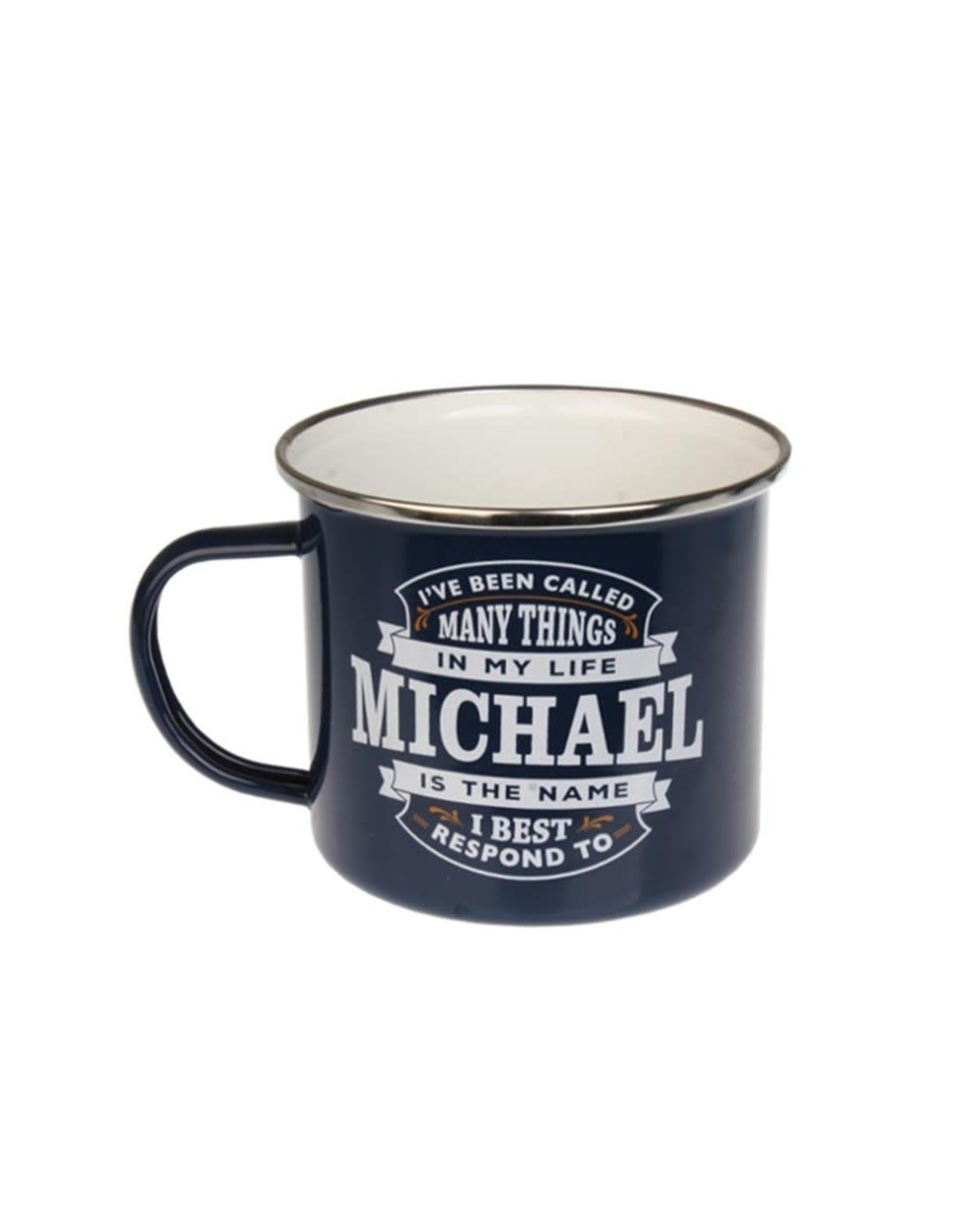 Enamel Mug - Michael
