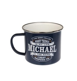Enamel Mug - Michael