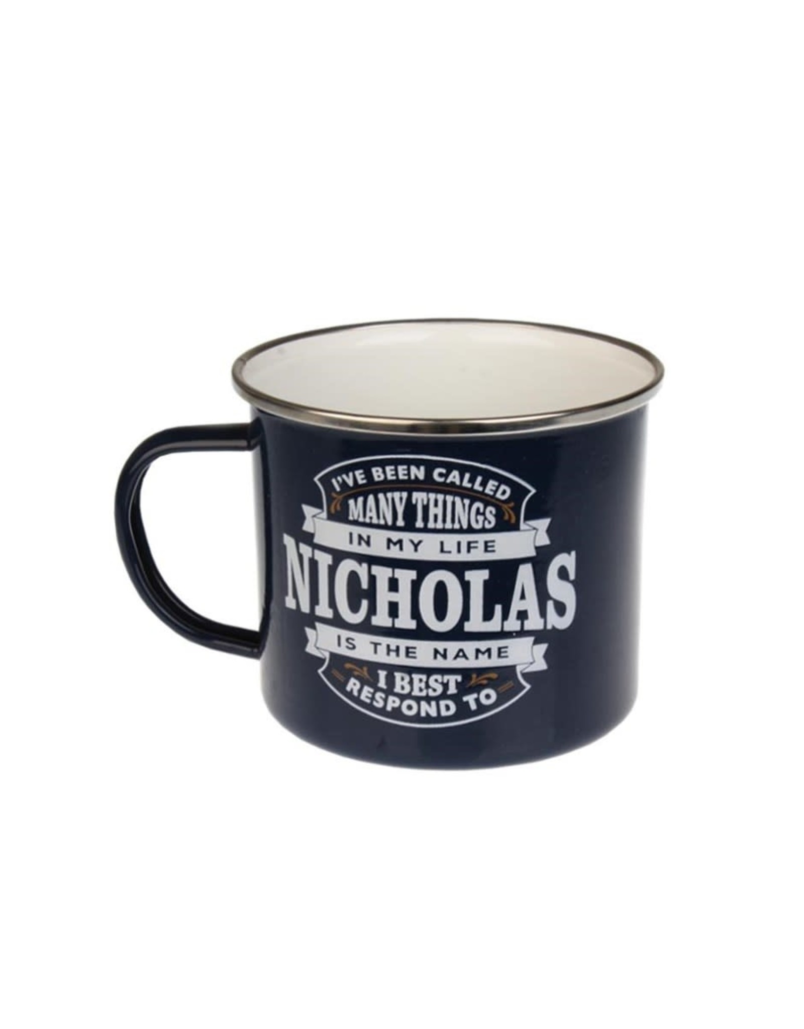 Enamel Mug - Nicholas