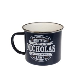 Enamel Mug - Nicholas