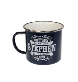 Enamel Mug - Stephen