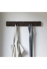 Flip 5 hook black/walnut