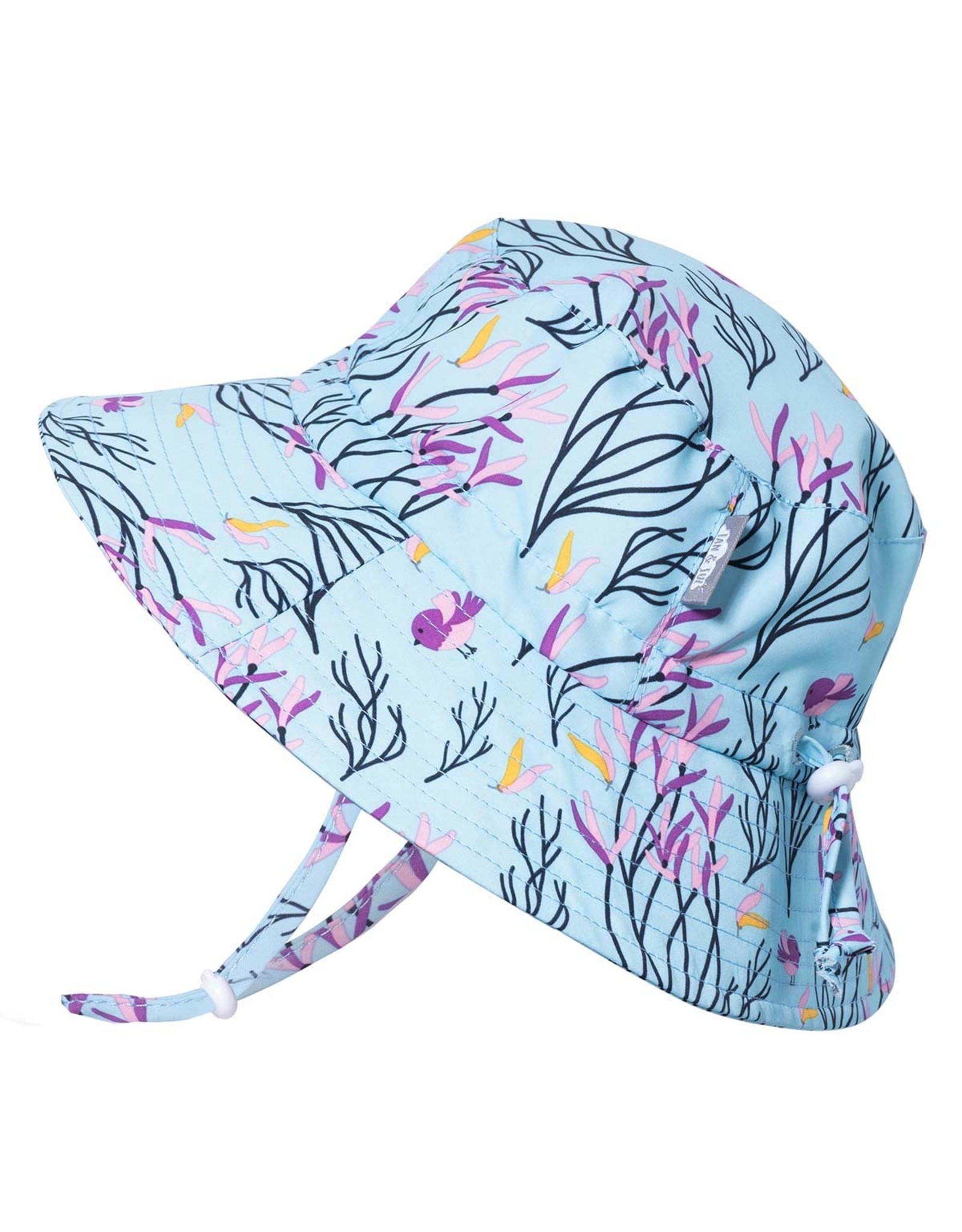 aqua dry bucket hat -spring flowers