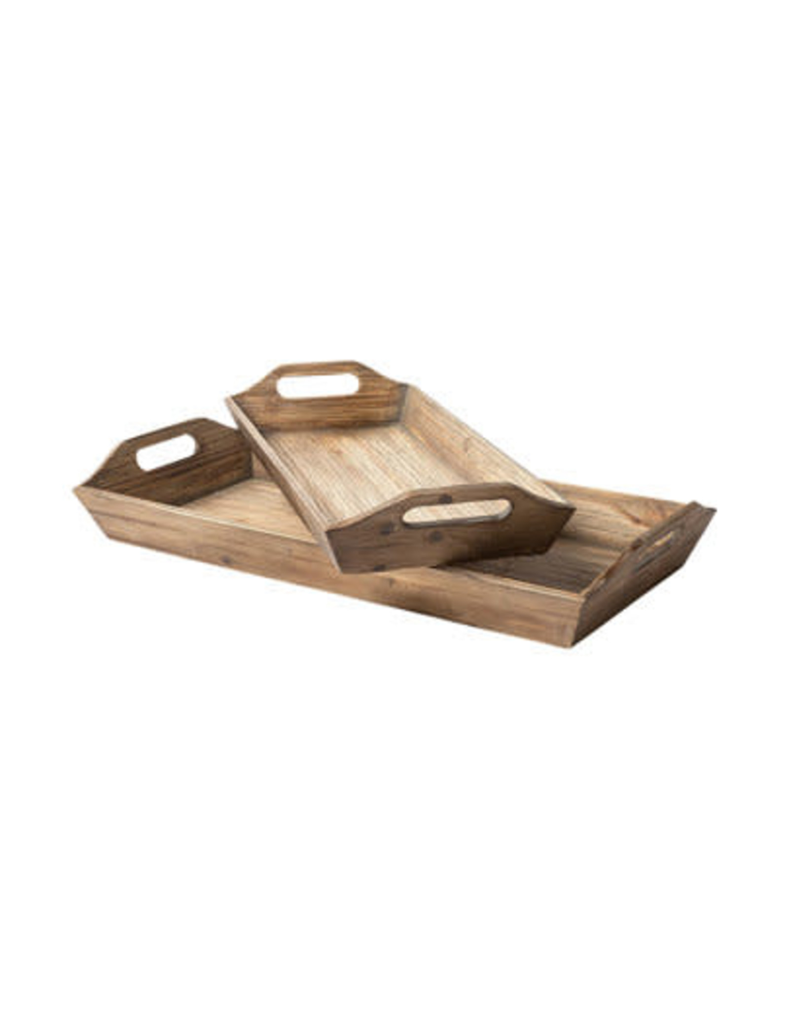 Tawny Wood Tray - Large