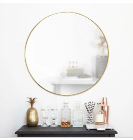 Hubba Mirror 34" Brass