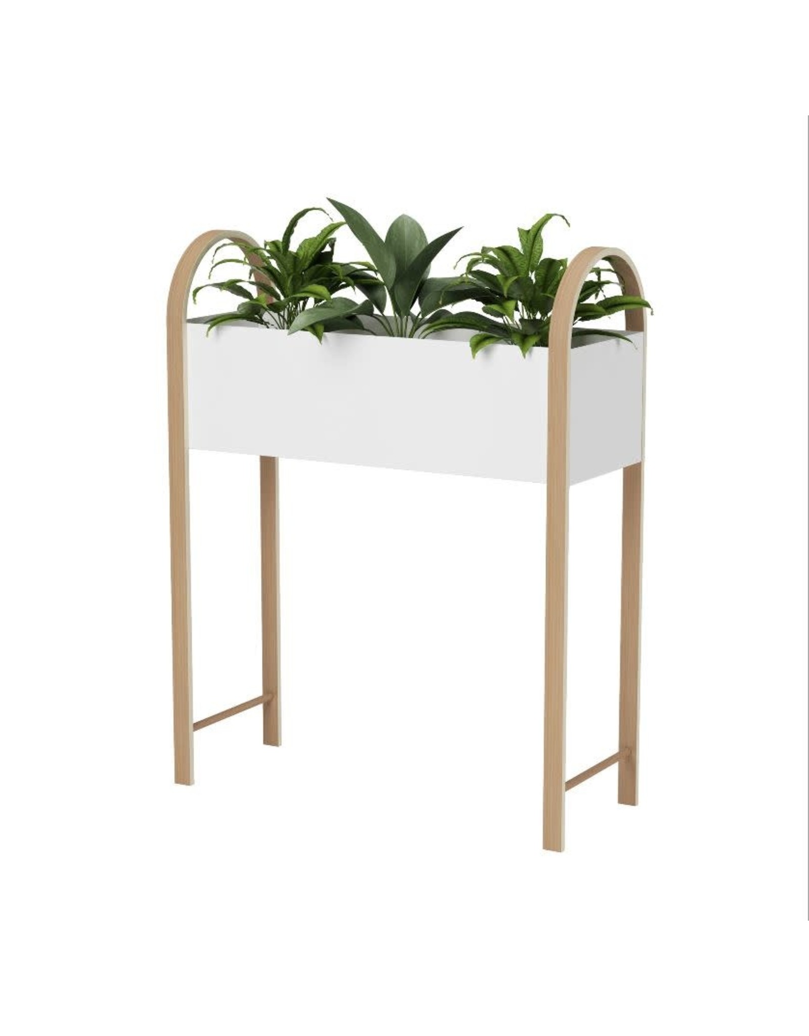 Bellwood Storage/Planter White
