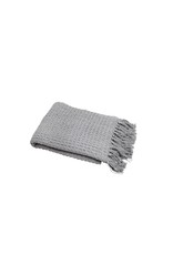 Soft Waffle Throw - Grey