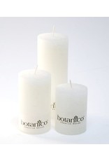 rustic candle white