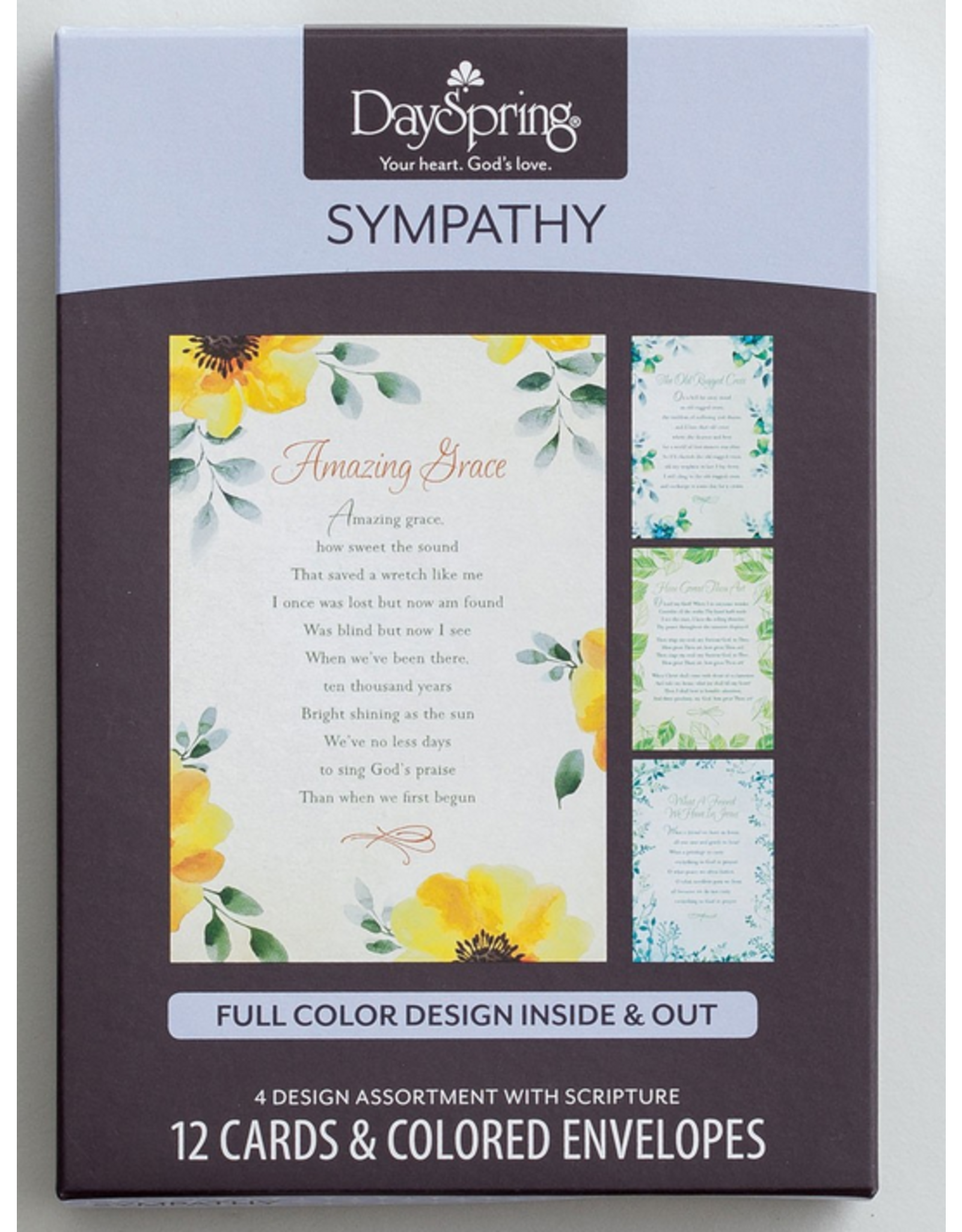 Sympathy - Hymns - 12 Boxed Cards