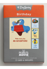 Birthday - Peanuts Movie- Boxed Cards