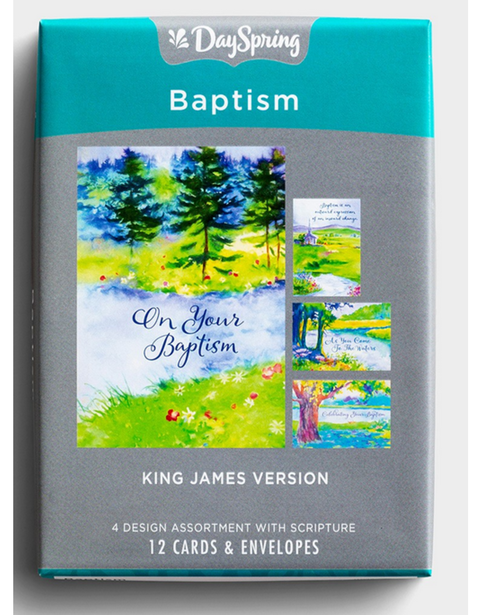Baptism - Step of Faith - Boxed Cards