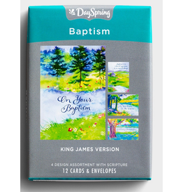 Baptism - Step of Faith - Boxed Cards