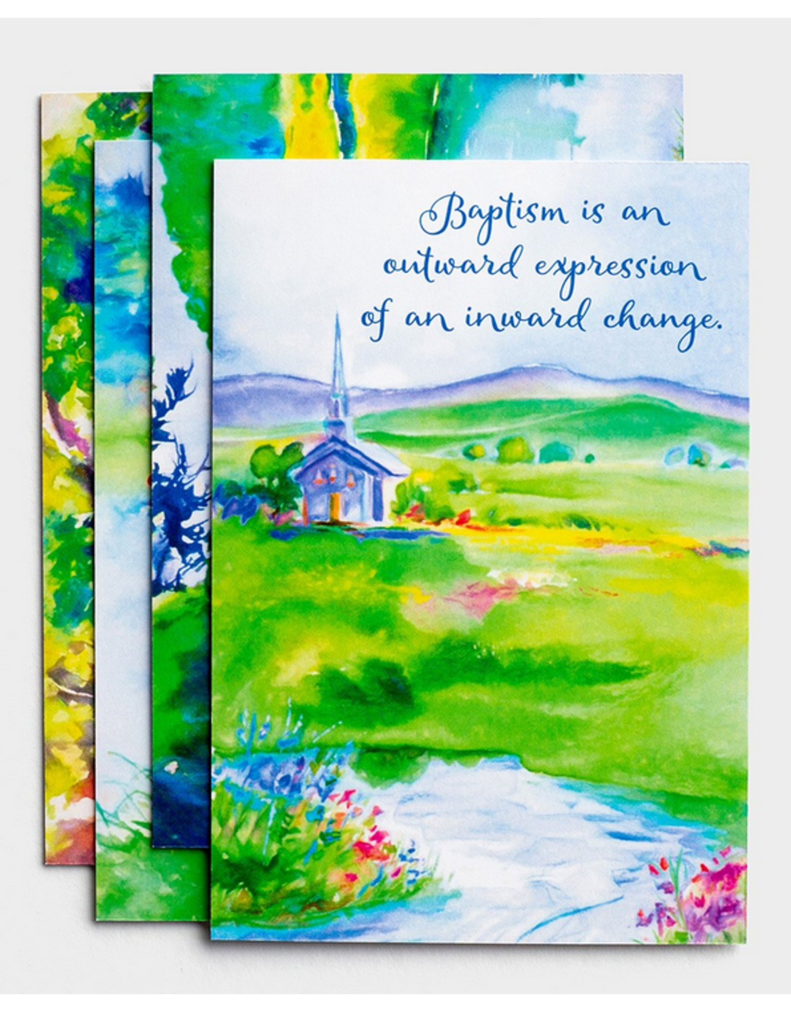 Baptism - Step of Faith - Boxed Cards