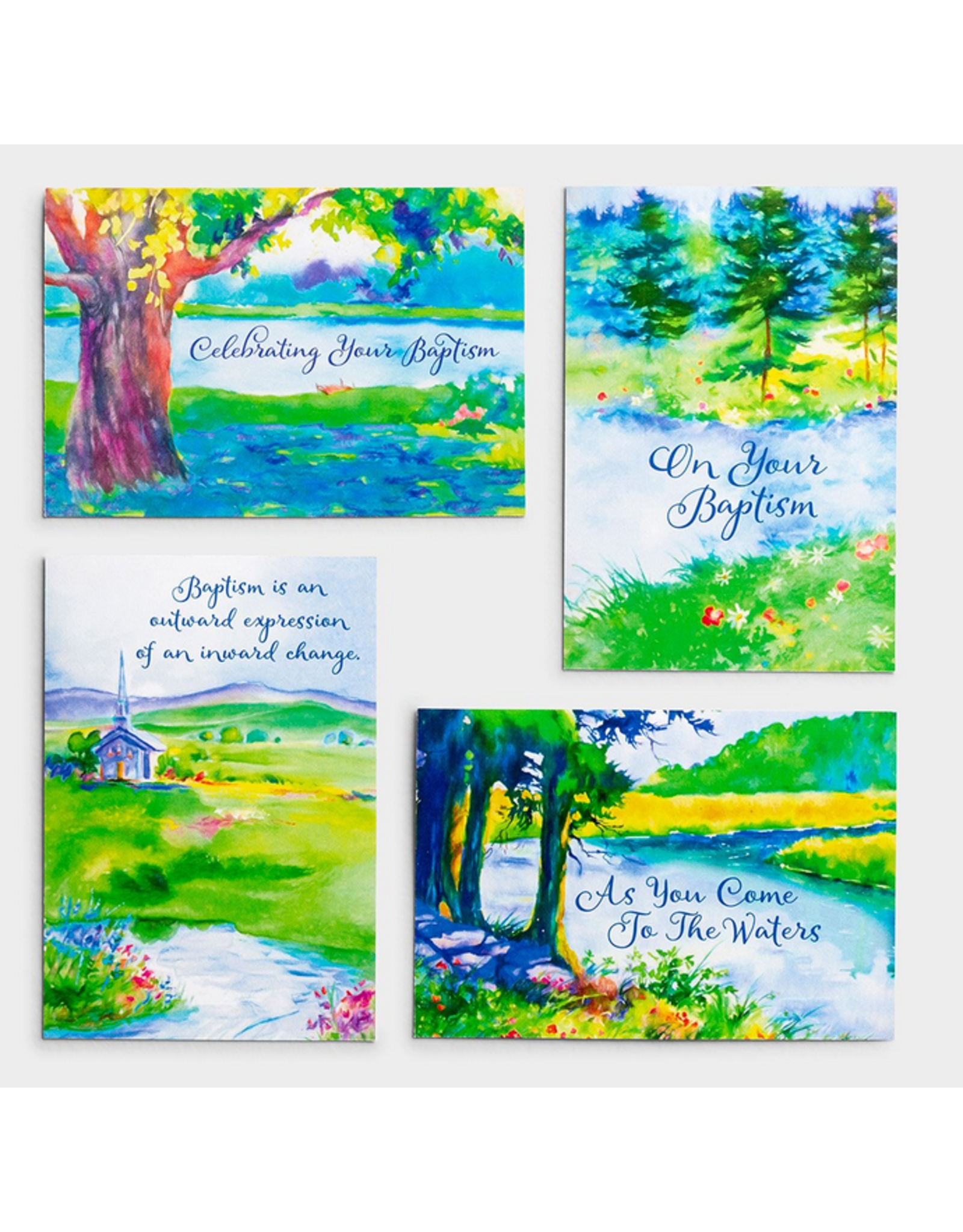 Baptism - Step of Faith - Boxed Cards