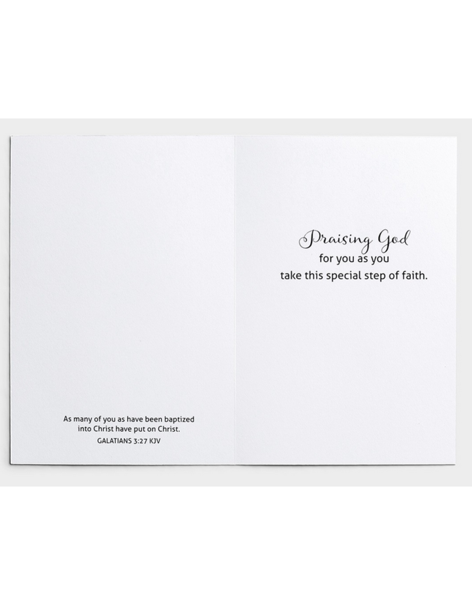 Baptism - Step of Faith - Boxed Cards
