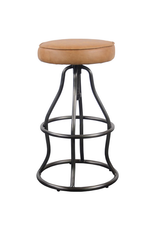 Bowie Stool - Cognac Leather