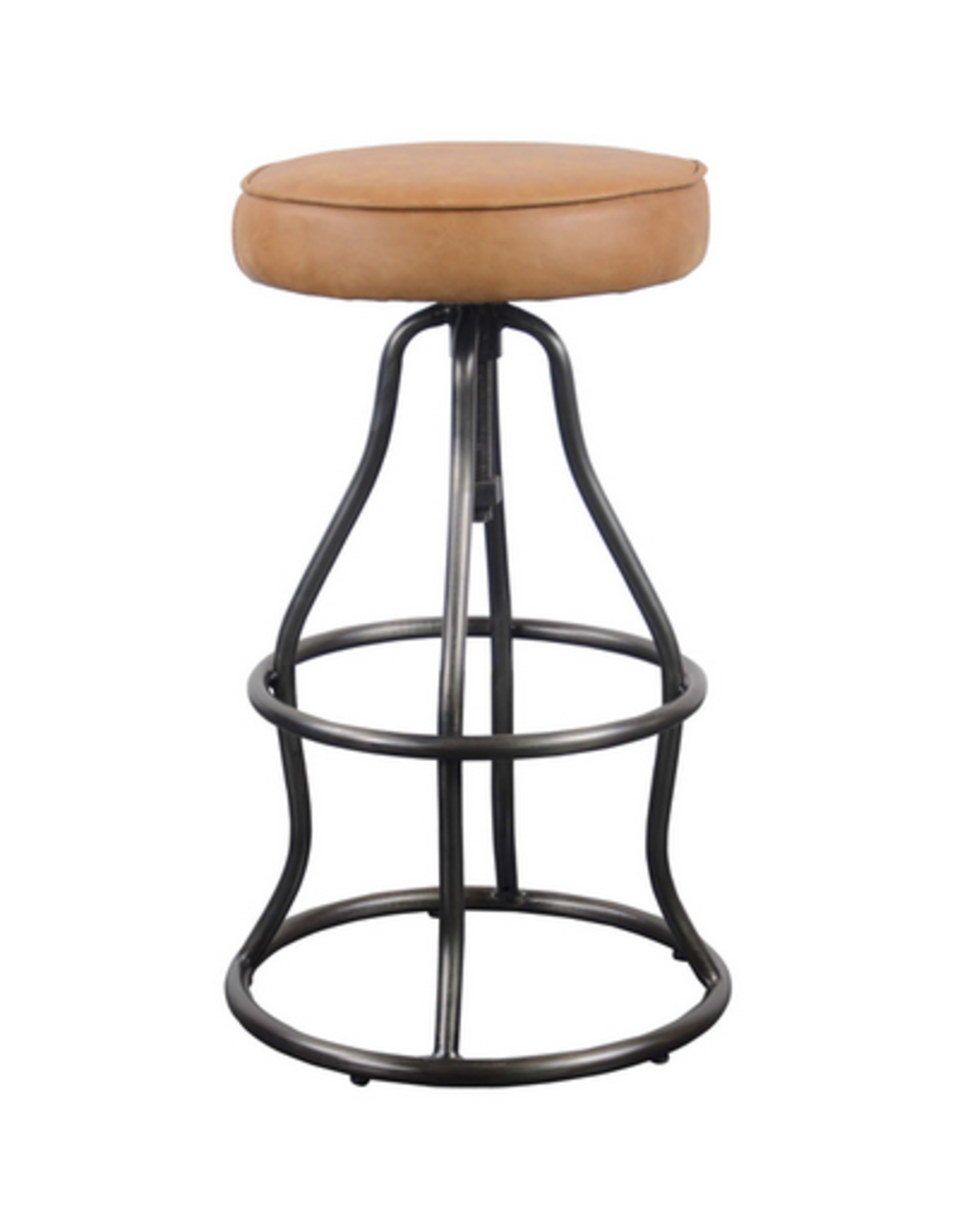 Bowie Stool - Cognac Leather