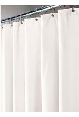 shower curtain, white