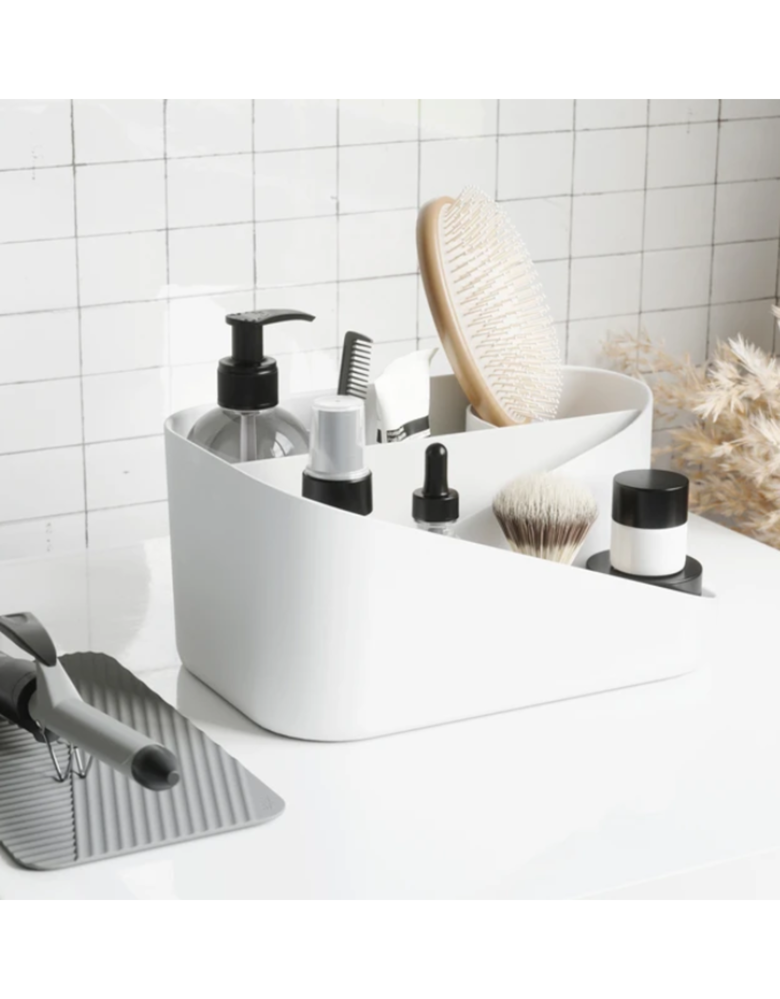 Glam Hair Tool Organizer - White