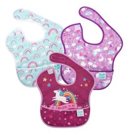 Bumkins - SuperBib 3pk - Unicorn