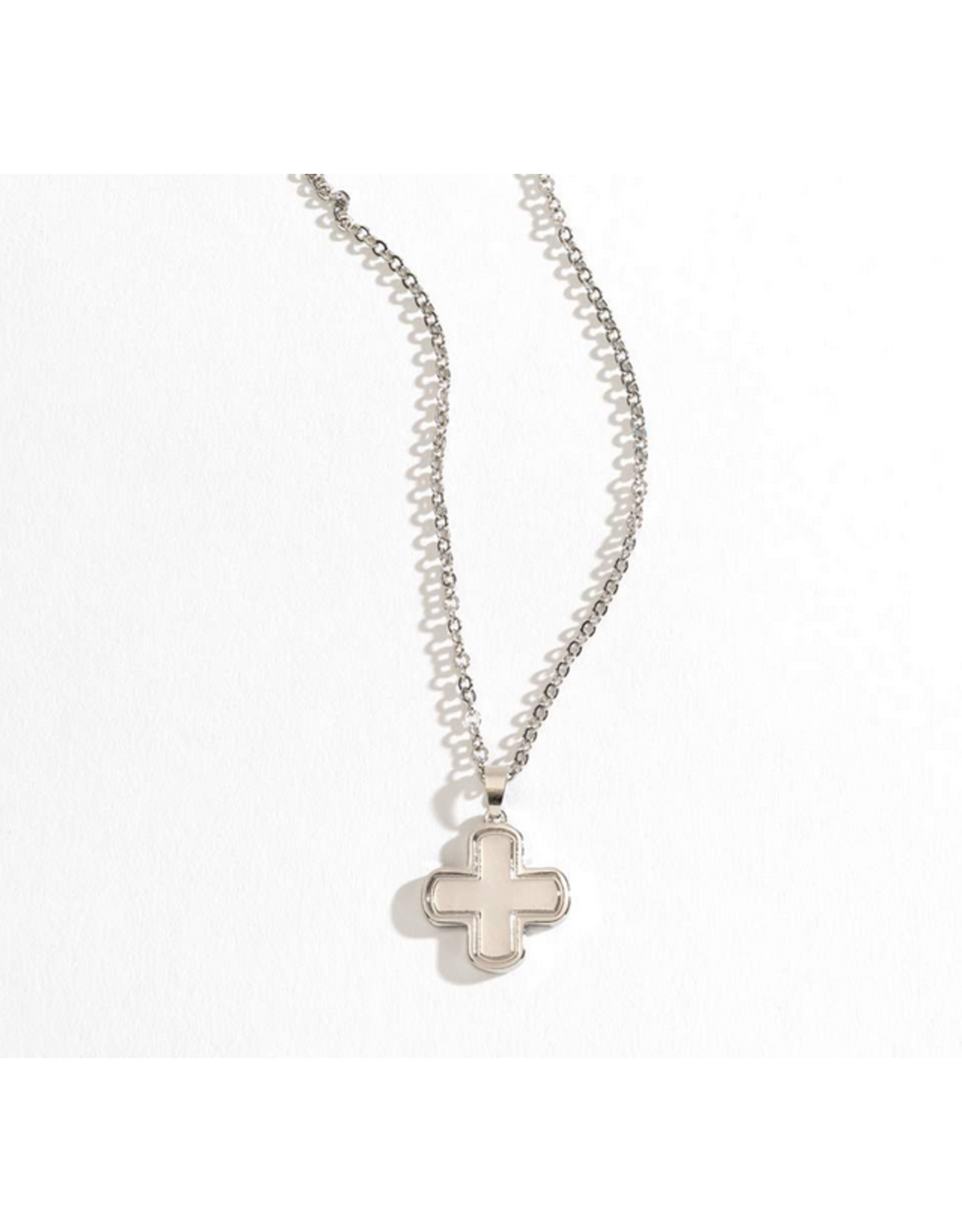 first aid silver pendant
