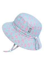 aqua dry bucket hat - coral