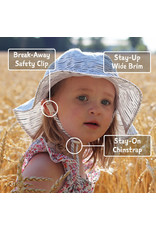 Cotton Floppy Hat - White Eyelet