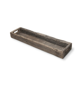Vernon reclaimed wood tray, medium