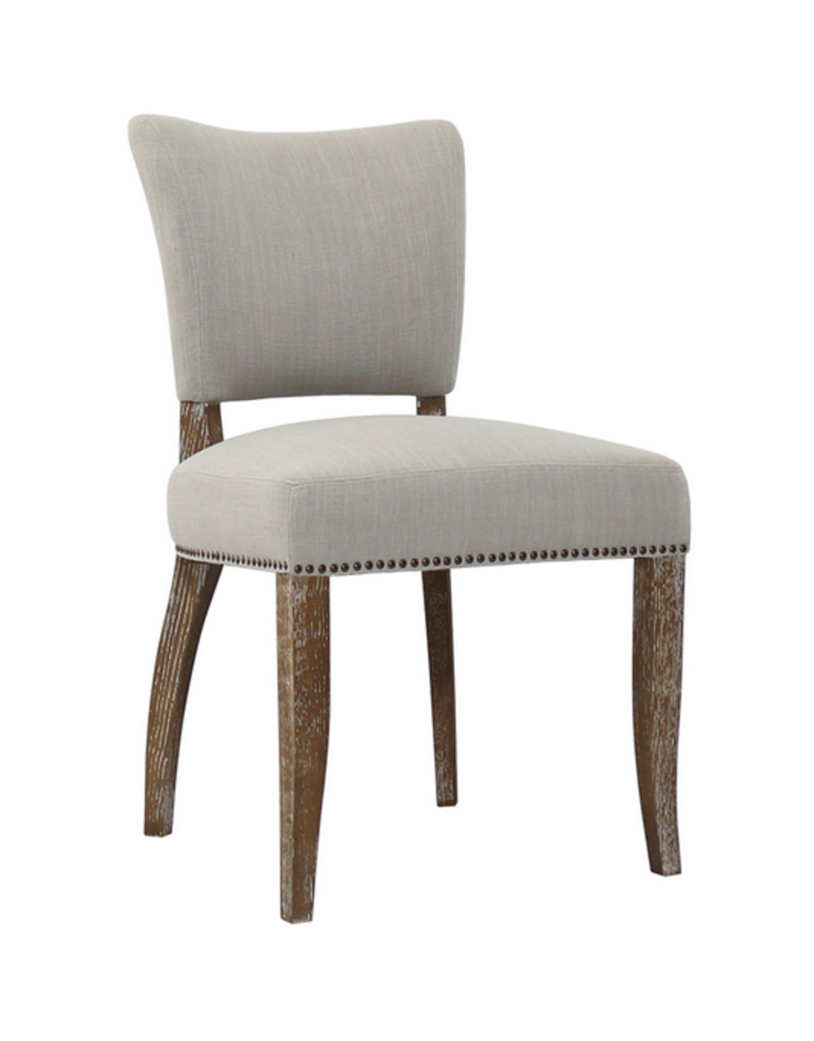 luther dining chair - oyster (light taupe)