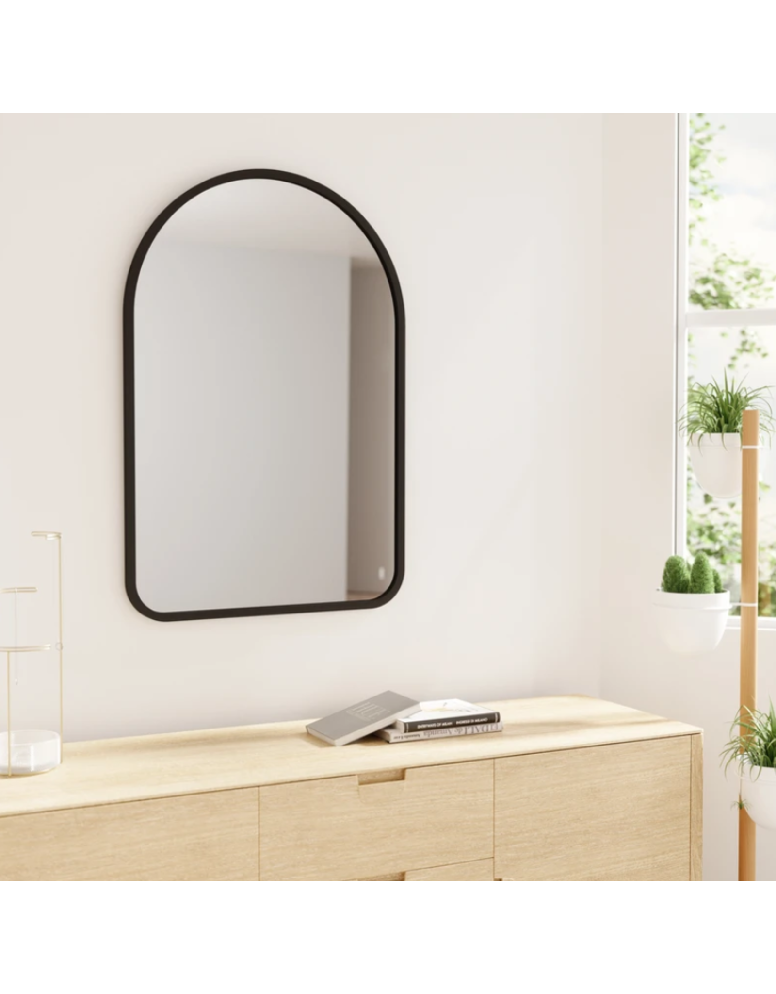 Hub Arched Mirror 24x36"