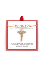 Necklace Nurse Gold Pendant